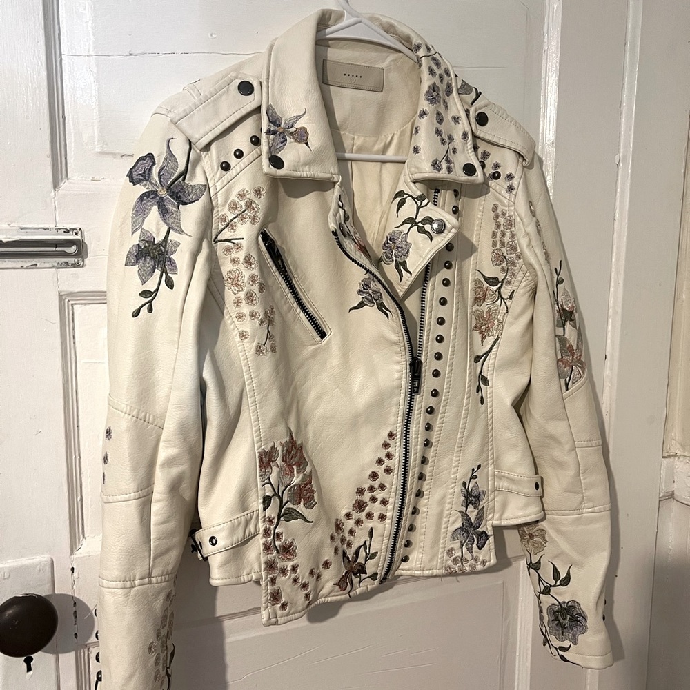 BlankNYC leather medium moto jacket